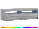 LED TV Cabinet Grey Sonoma Engineered Wood 897871