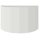 Planter White 90 x 45 x 50 cm Steel 883711