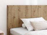 Bed Frame with Storage and Headboard Artisan Oak 100 x 200 cm 3414148