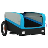 Bike Trailer Black and Blue 30 kg Iron 94037