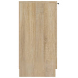 Shoe Cabinet Sonoma Oak 59x35x70 cm Engineered Wood 811424