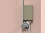Storage Cabinet Pink 90 x 40 x 40 cm Steel 891629