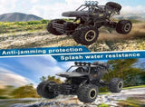 112 Rock Crawler Rechargeable Off Truck 4WD , Metal Shell LED Headlights RC Remote Control Off 06904510