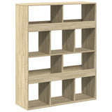 Room Divider Sonoma Oak 100x33x125.5 cm Engineered Wood 3309521