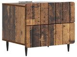 Bedside Cabinet Old Wood 43 x 34.5 x 49.5 cm Engineered Wood 894311