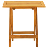 Outdoor Deck Chair with Table Solid Wood Acacia and Textilene 3120442