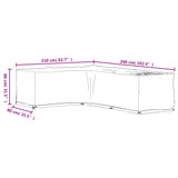 L-Shaped Garden Furniture Covers 2 pcs 16 Eyelets 210x260x80 cm 3155379
