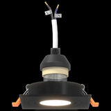 Spotlights with Spotlights 12 pcs Black 9 x 9 x cm Aluminium 4108153