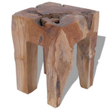 243471 Stool Solid Teak Wood