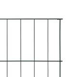 146105 Garden Fence Set 115x79 cm Green