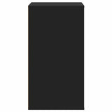 Corner Chest of Drawers Black 60x41x76 cm Engineered Wood 852871