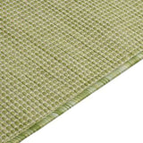 Outdoor Flatweave Rug 200x280 cm Green 340812