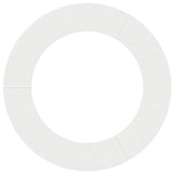 suitable for Flat Tree Rings 5 pcs White 60 / 90 cm Steel 873707