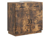Sideboard Smoked Oak 66 x 34.5 x 87 cm Engineered Wood 895330