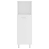 3 Piece Bathroom Furniture Set White Engineered Wood 3056943