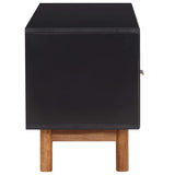 TV Cabinet 100x35x45 cm Solid Acacia Wood and MDF 289903