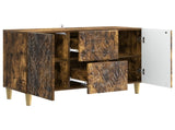 Sideboard Smoked Oak 89 x 34.5 x 60 cm Engineered Wood 895120