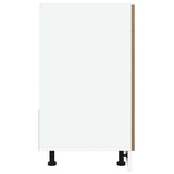Sink Bottom Cabinet Lyon Artisan Oak 80x46x81.5 cm Engineered Wood 856078