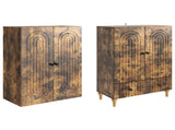 Cabinet Set 2 pcs 66 x 34.5 x 95 cm Engineered Wood 3416435