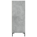 Sideboard Concrete Grey 34.5x32.5x90 cm Engineered Wood 828736