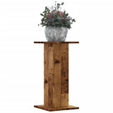 Plant Stands 2 pcs Old Wood 30x30x60 cm Engineered Wood 3307862