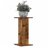 ZNTS Plant Stands 2 pcs Old Wood 30x30x60 cm Engineered Wood 3307862