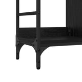 Sideboard Black Oak 102 x 32 x 73.5 cm 883527