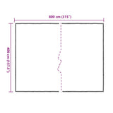 Clear Tarpaulin with Eyelets 4x8 m Polyethylene 4018565