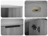Cat Crate Furniture Grey Sonoma 100 x 49 x 45 cm 8014756