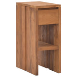 Bedside Cabinet 20x35x50 cm Solid Teak Wood 326122