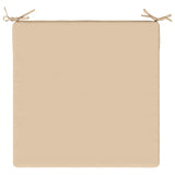 4-Piece Seat Cushions SOEST 4 pcs 100% Polyester Cream 944782