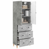 Cabinet Set 2 pcs 66 x 34.5 x 90 cm Engineered Wood 3416460