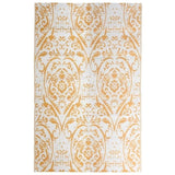 Outdoor Carpet ARAKIL Orange and White 190x290 cm PP 310463