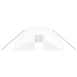 Greenhouse with Steel Frame White 108 m² 18x6x2.85 m 3188123