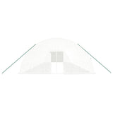 Greenhouse with Steel Frame White 108 m² 18x6x2.85 m 3188123