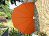 Collapsible Terrace Side Awning Terracotta 200 cm 44580