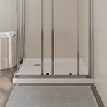 Square ABS Shower Base Tray White 80x80 cm 148907