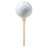 Golf Tees 1000 pcs 83 mm Bamboo 94432