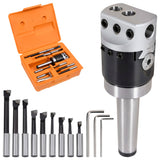 ZNTS 15 Pieces Boring Tool Set 50 mm Boring Head MT3-F1-12 146684