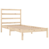 Bed Frame without Mattress 90x200 cm Solid Wood Pine 3104918