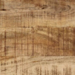 Sideboard 70x35x70 cm Solid Rough Wood Mango 374081