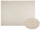 Rug ZIZUR Cream 240x240 cm Jute Look Indoor and Outdoor 4010369