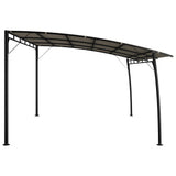 Garden Sunshade Awning 4x3x2.55 m Taupe 312255