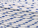 Multipurpose Utility Rope 10 mm 500 m White and Blue PP 3473185
