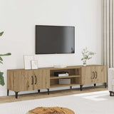TV Cabinet Artisian Oak 180x31.5x40 cm Engineered Wood 857144