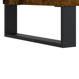 TV Cabinet Smoked Oak 100x35x55 cm Engineered Wood 831329