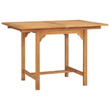 5 Piece Garden Dining Set Solid Teak Wood 3059595