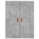 Highboard Concrete Grey 69,5x34x180 cm Engineered Wood 3199725