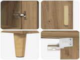 Highboard Artisan Oak 69.5 x 34 x 180 cm 3415974