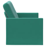 2 Seater Sofa Turquoise 130 x 81 x 82 cm Velvet 42041064